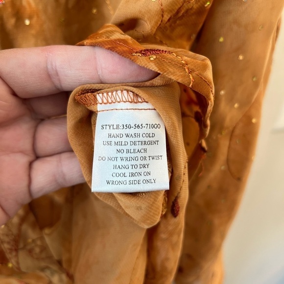 Roper Western Shirt with Sequins Size Large NWOT - Picture 5 of 6